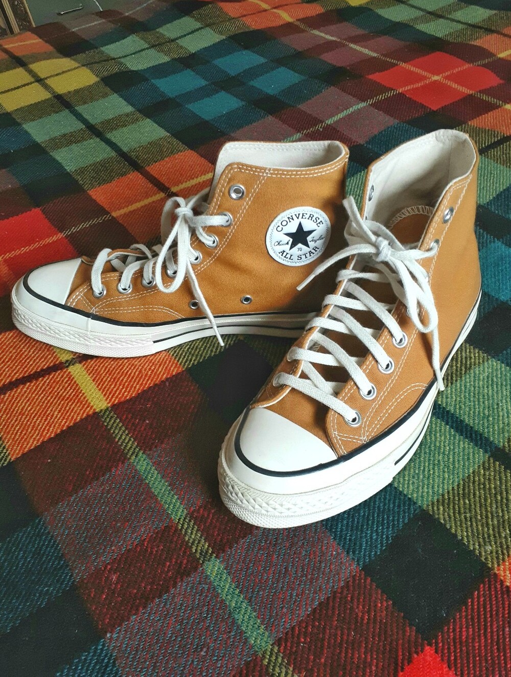 Converse High Top Sneakers in Brown